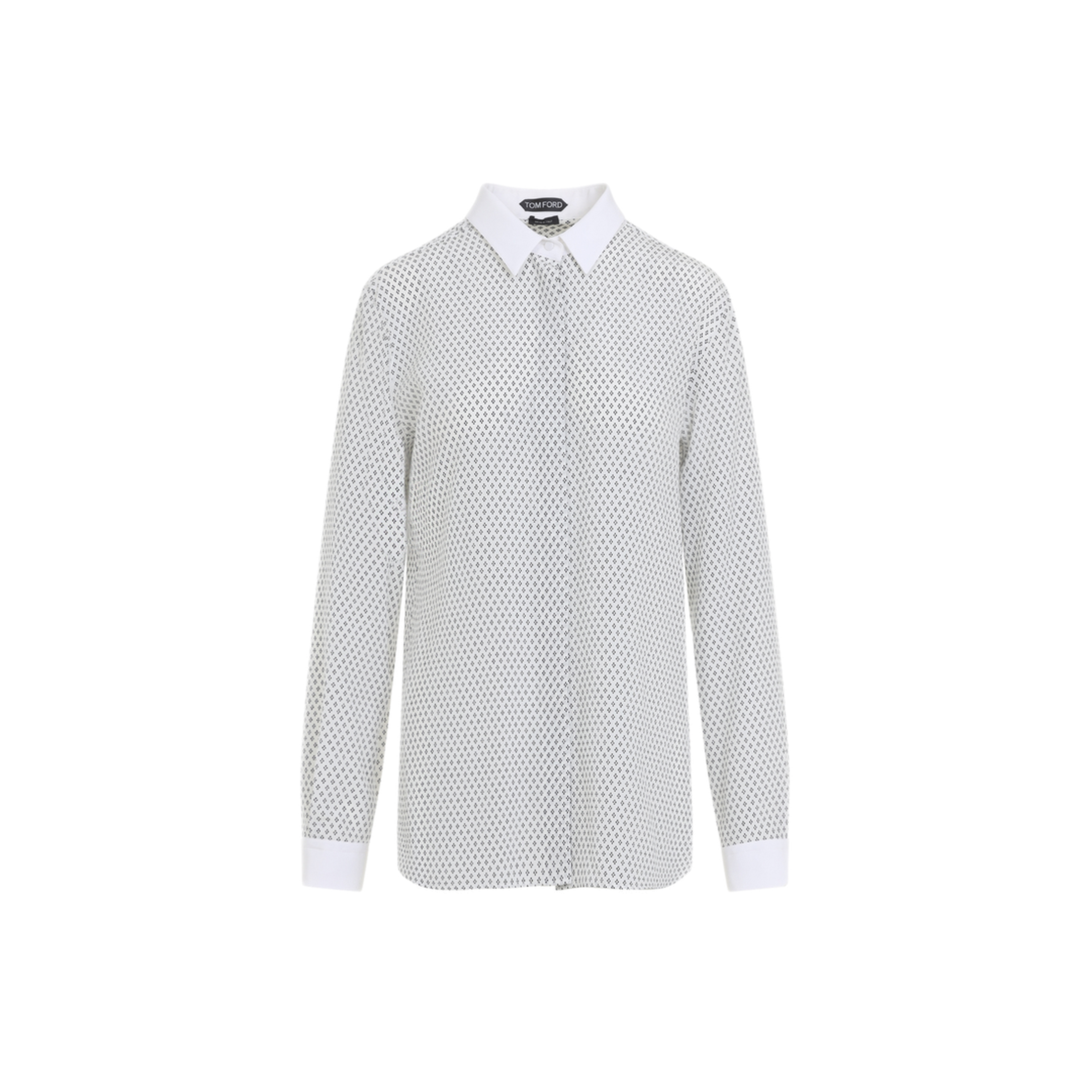 MAYFEYR - Tom Ford - Multi Argyle Printed Silk Shirt - CA3355FAP263WNL