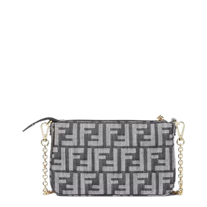 Baguette Pouch Fabric Blue