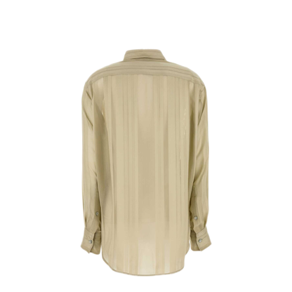 MAYFEYR - Stella Mccartney - Sheer Stripe Oversized Shirt - 6201493FJ2593410