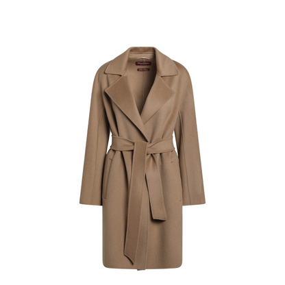 MAYFEYR -  - Camel Wrap Coat In Cashmere And Wool - MSTTENOREWO010