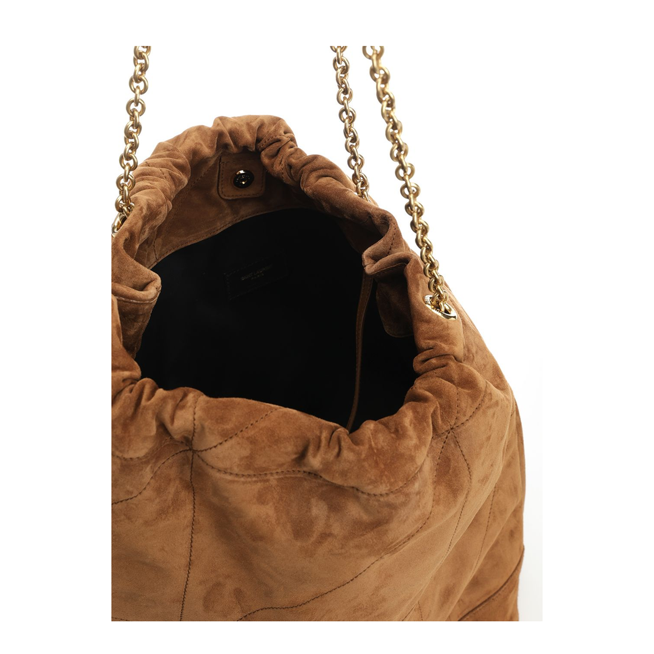 Jamie Large Suede Bucket Bags - Brown