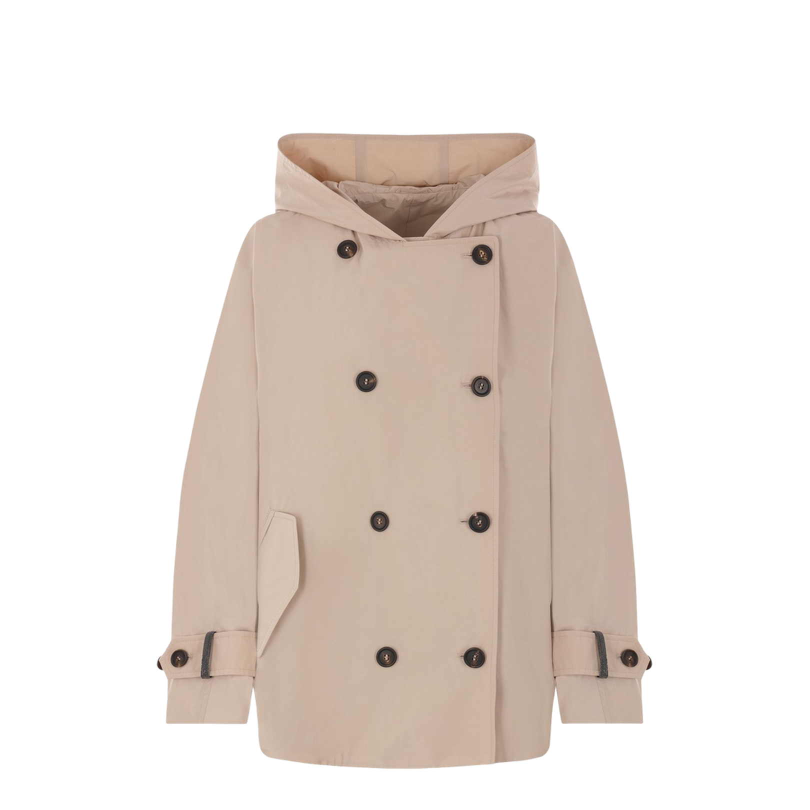 Taffeta Parka Coat