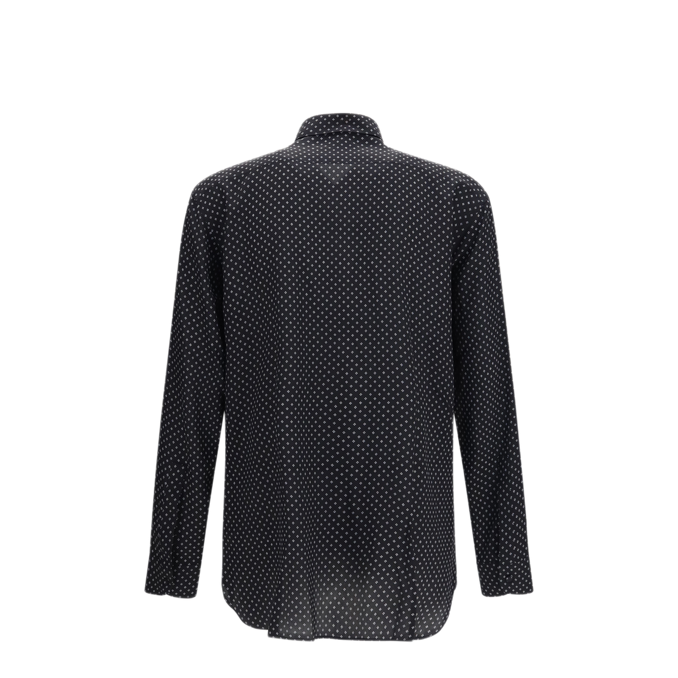 MAYFEYR - Tom Ford - Silk Crape De Chine Polka Dot Shirt - HRN009FMS131