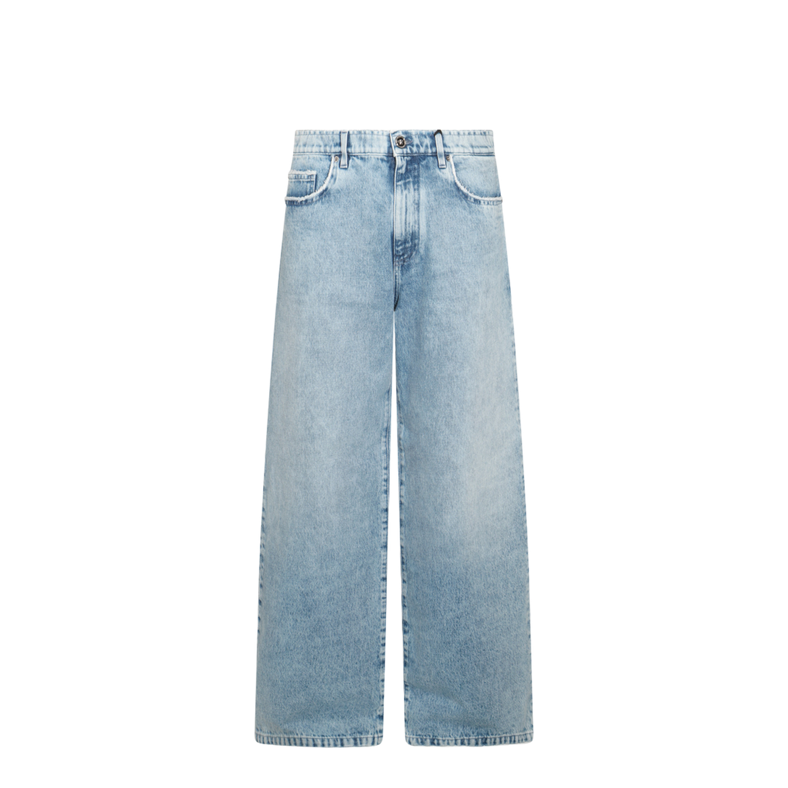 Light Blue Five Pocket Jeans