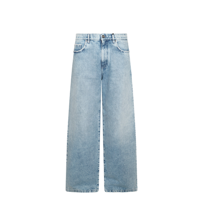 Light Blue Five Pocket Jeans