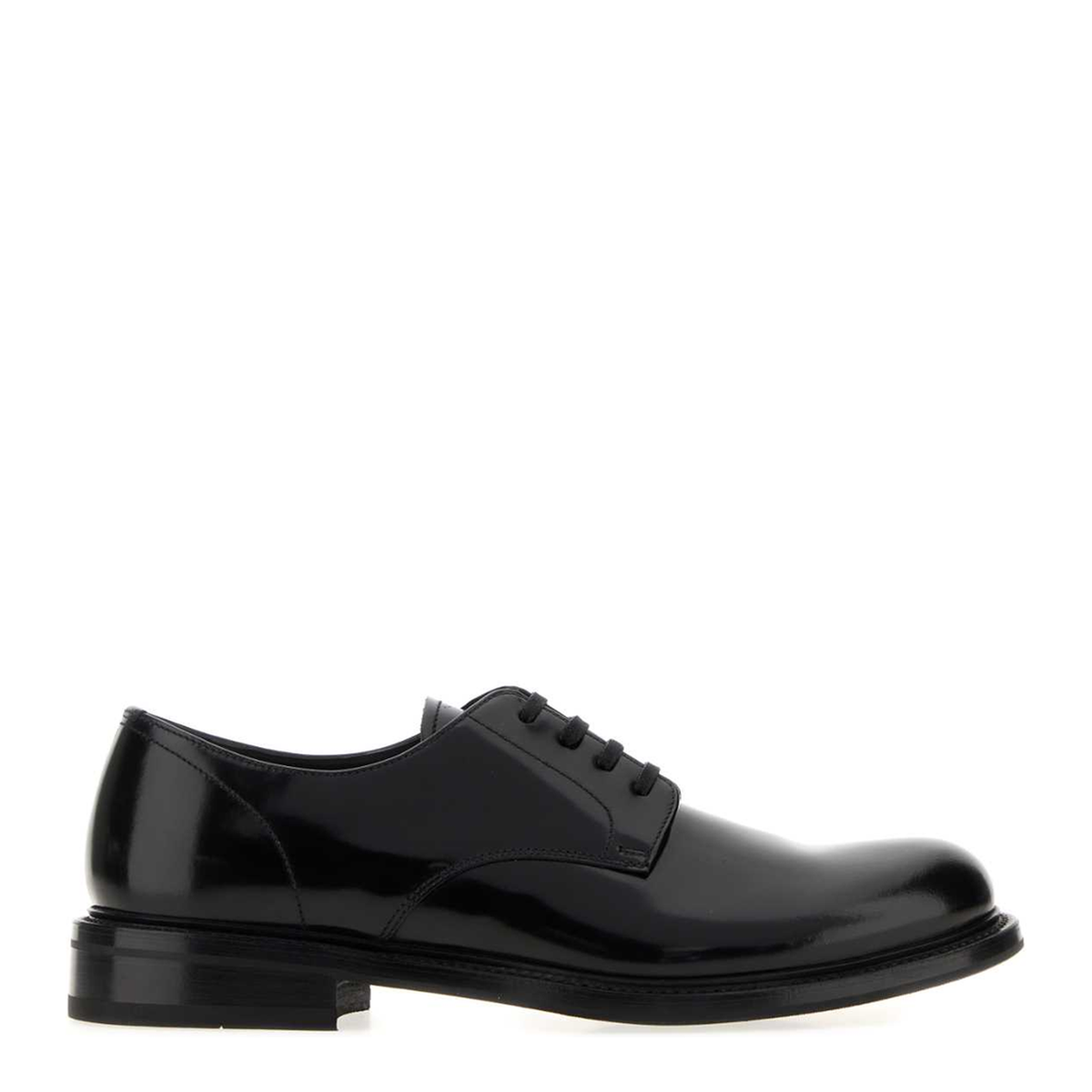 MAYFEYR - Prada - Black Leather Lace Up Shoes - 2EB198FX000055F0002