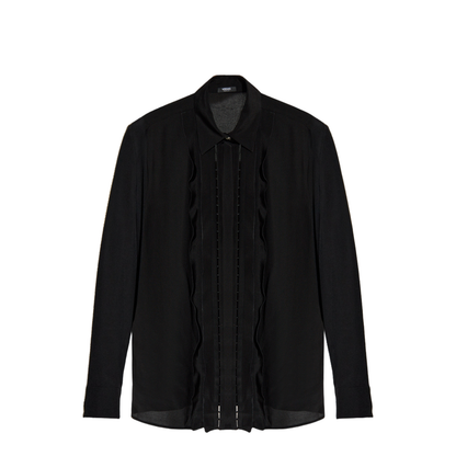 Black Blouse Shirt
