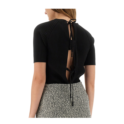 Back Closure Sweater