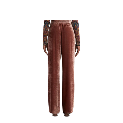 Velvet Palazzo Trousers