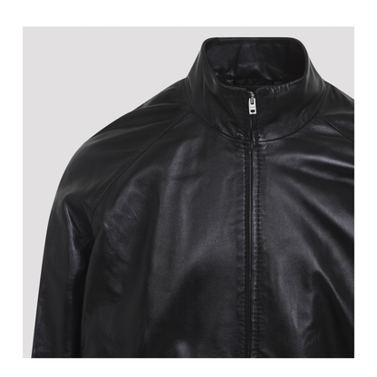 MAYFEYR - Acne Studios - Leather Bomber Jacket - B70168