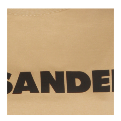 Logo-Detail T-Shirt Beige