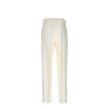 Cigarette Pants White
