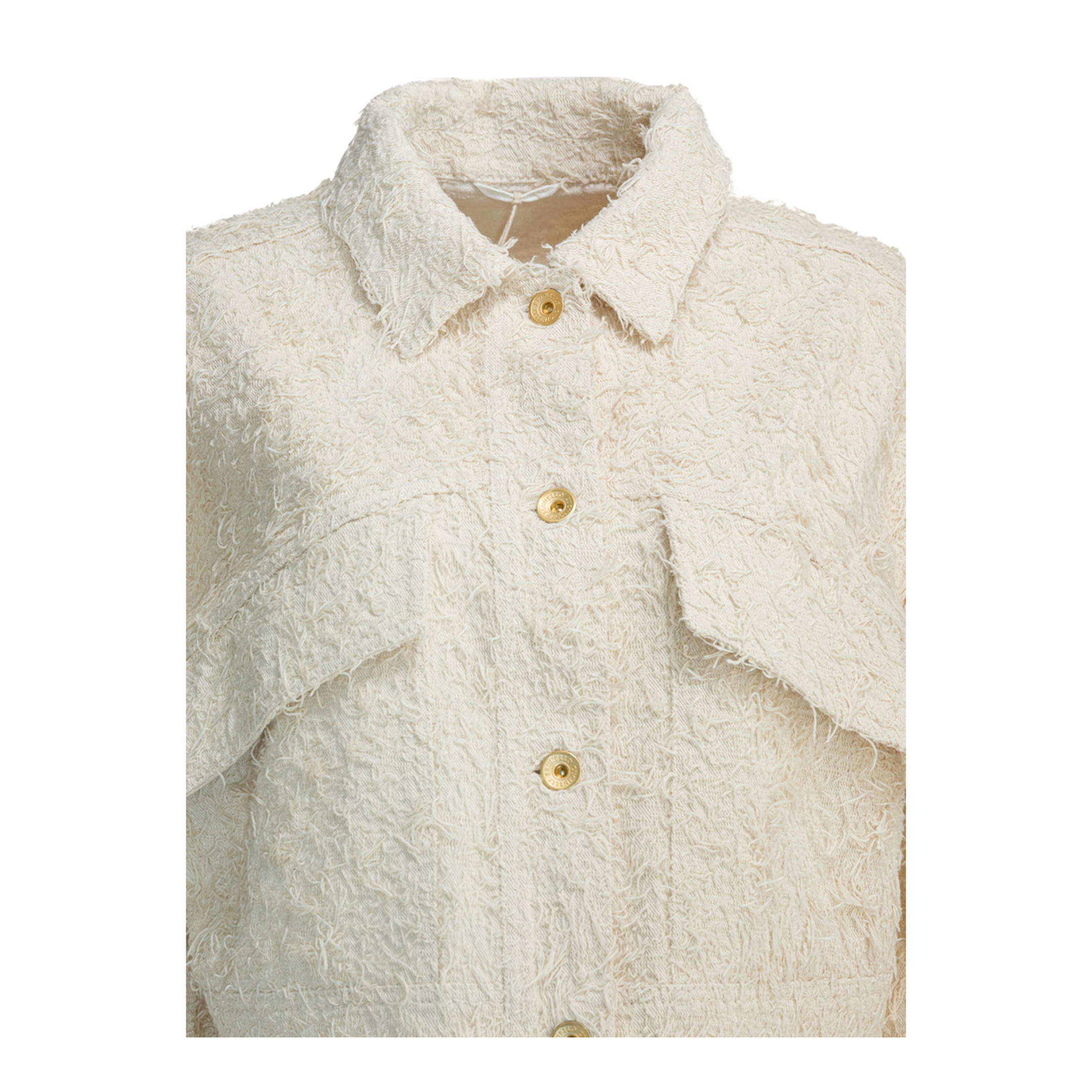 Fuzzy-Texture Jacket