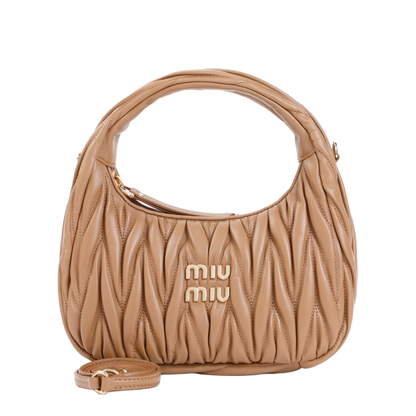 MAYFEYR - Miu Miu - Lamb Leather Handbag - 5BC125VOOYAN88F098L