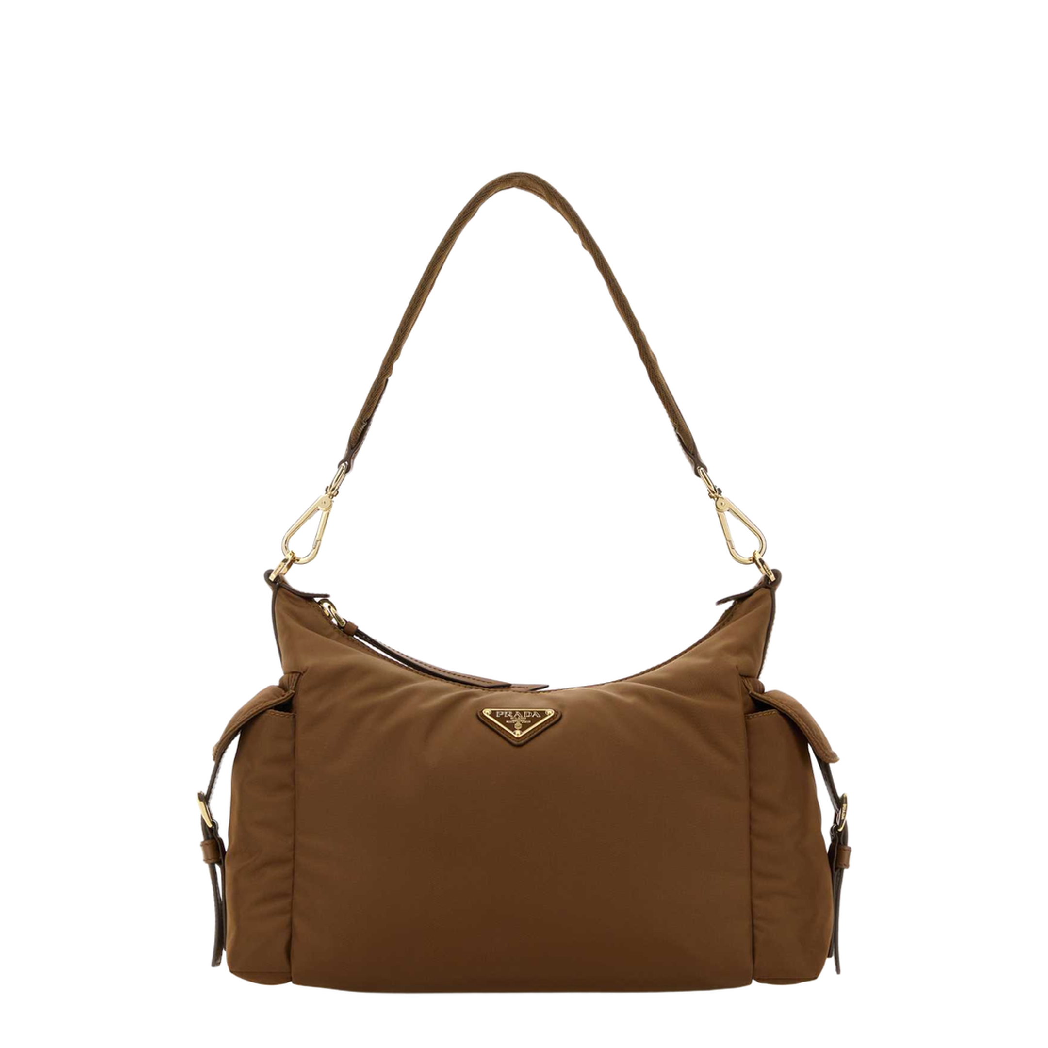 MAYFEYR - Prada - Camel Re-Nylon Shoulder Bag - 1BC264VNOORDLNF0134