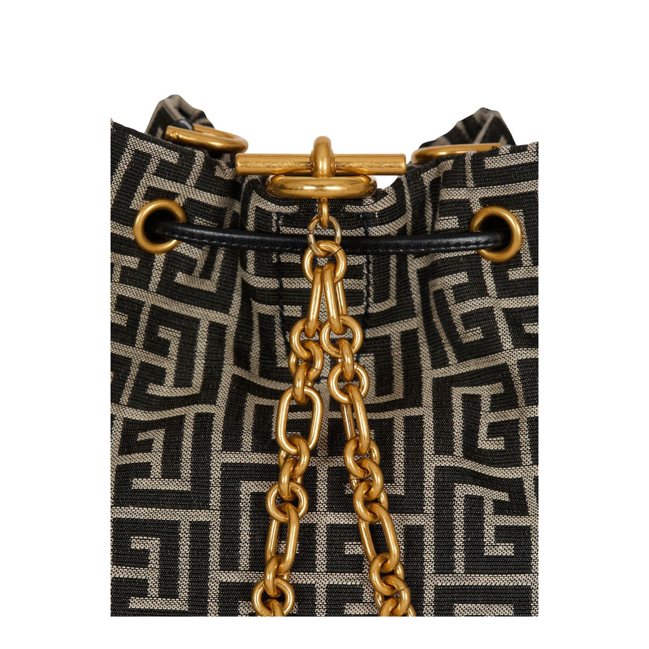 Pulse Monogram Jacquard Backpack - Black