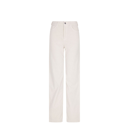 Wide-leg denim jeans
