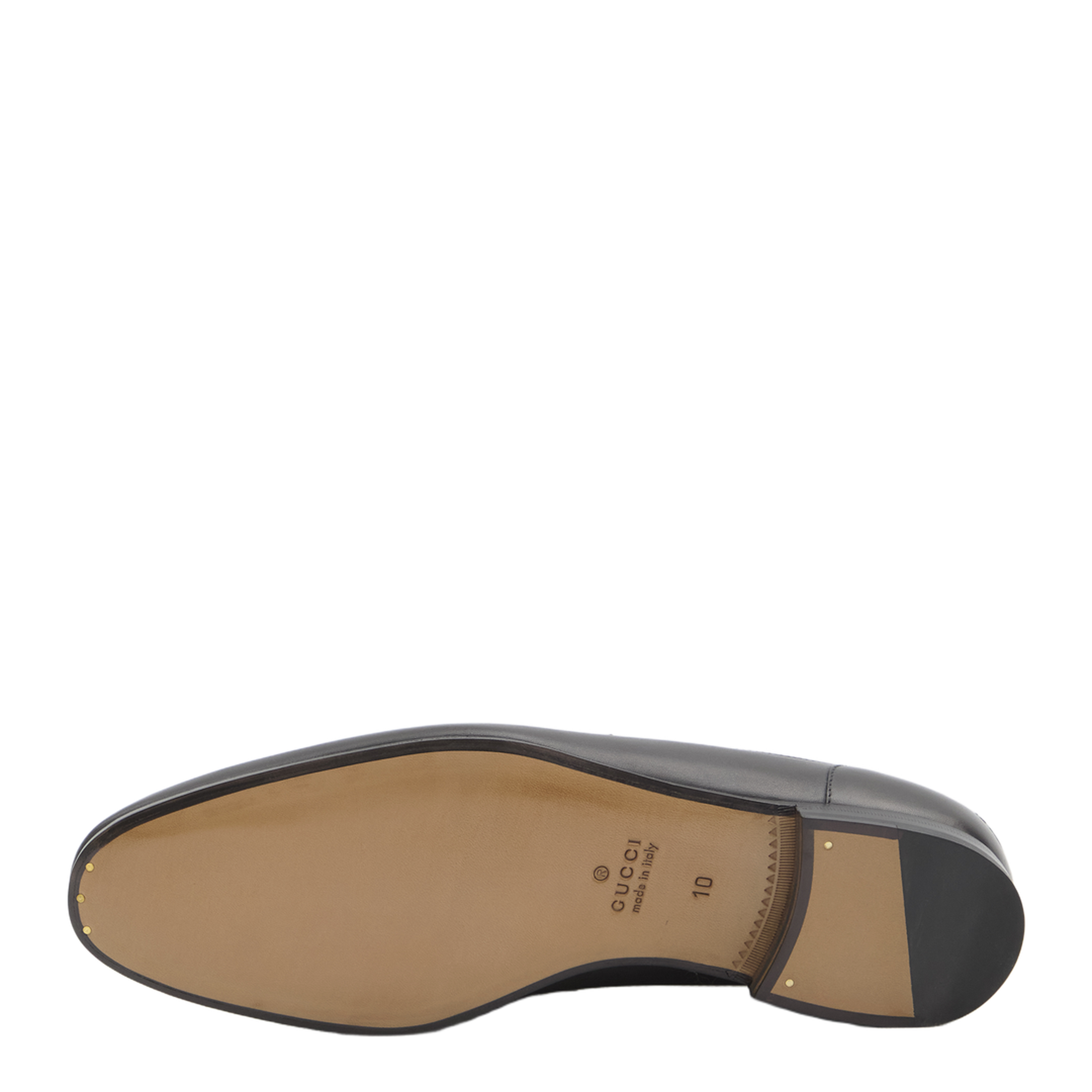 Black Leather Jordaan Loafer