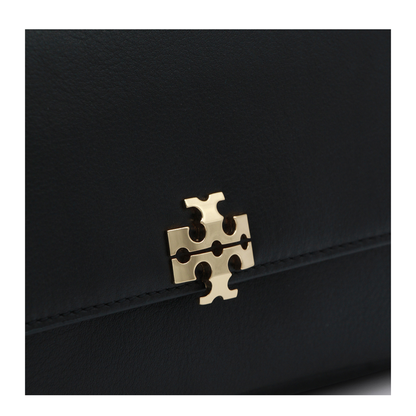 Charlie Small Calf Leather Shoulder Bag - Black