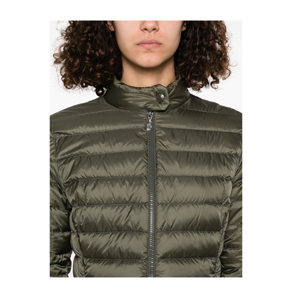 Olive Green Igelle Short Down Jacket