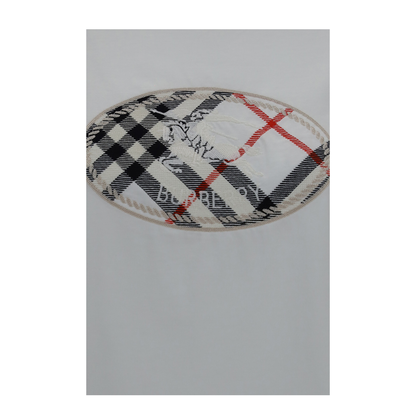 MAYFEYR - Burberry - Knight Stamp Check Cotton T Shirt - 8128058B7078