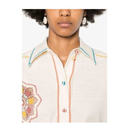 Ottie Doily Shirt - Multicolour