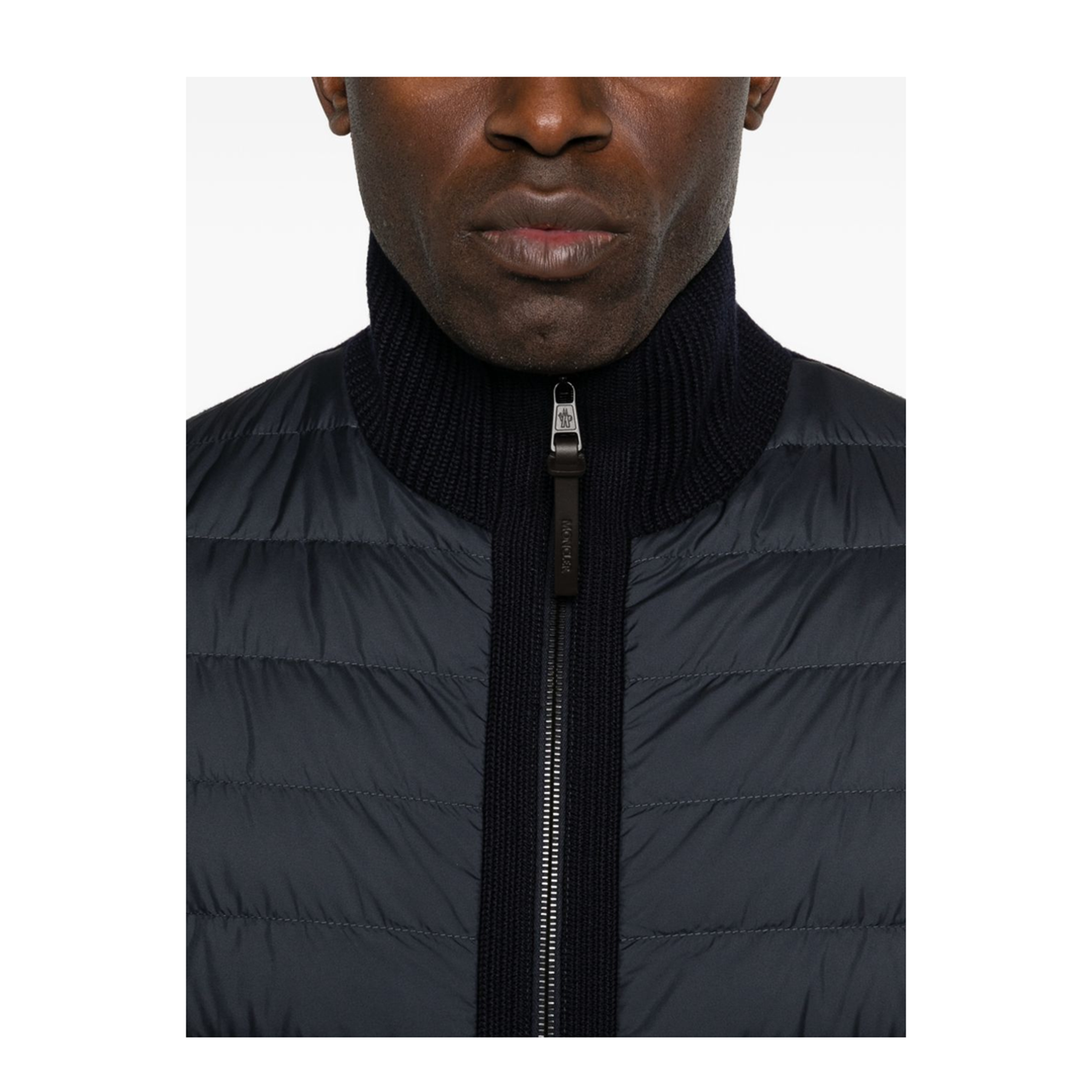 Midnight Blue Wool Cardigan