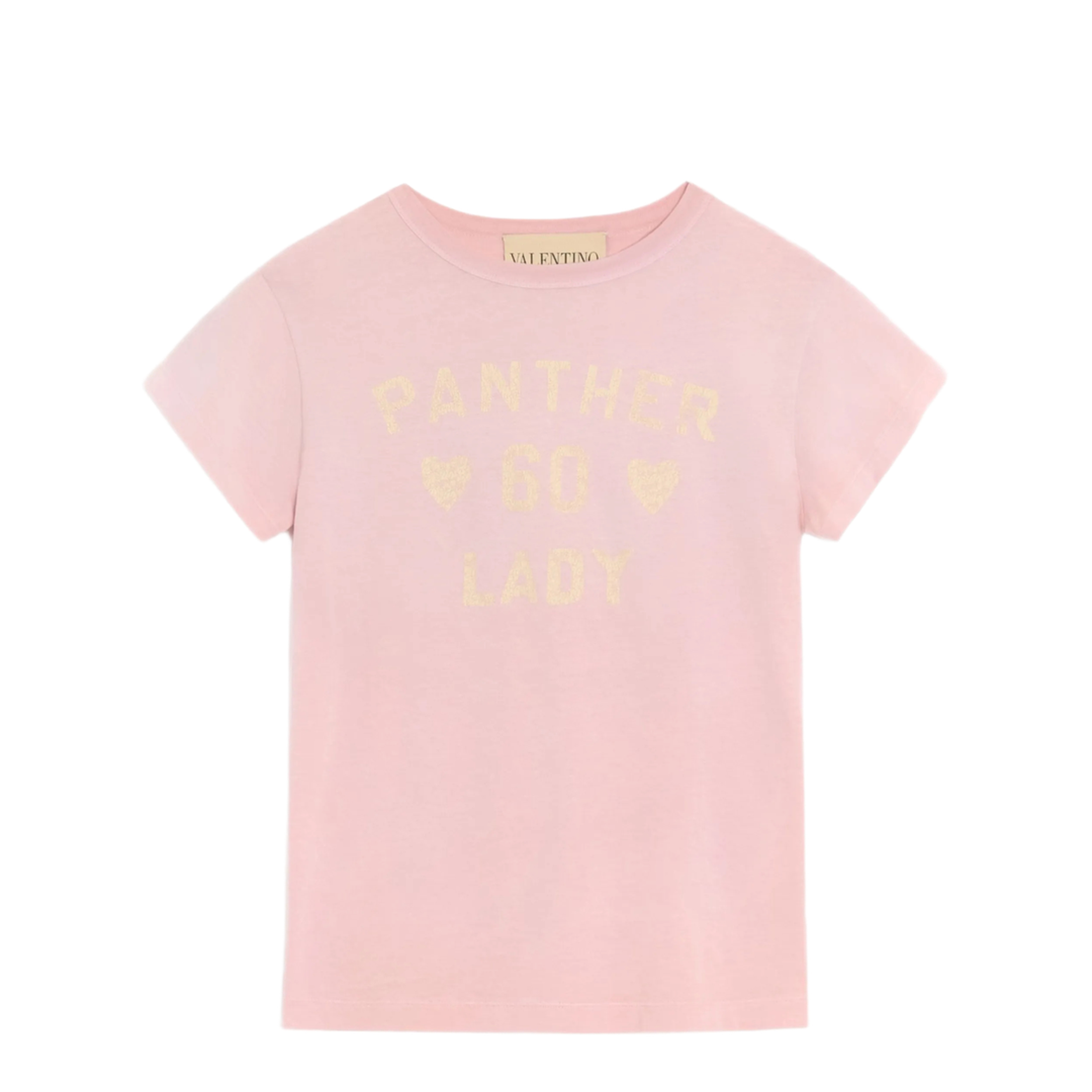 Printed Cotton T-Shirt Pink