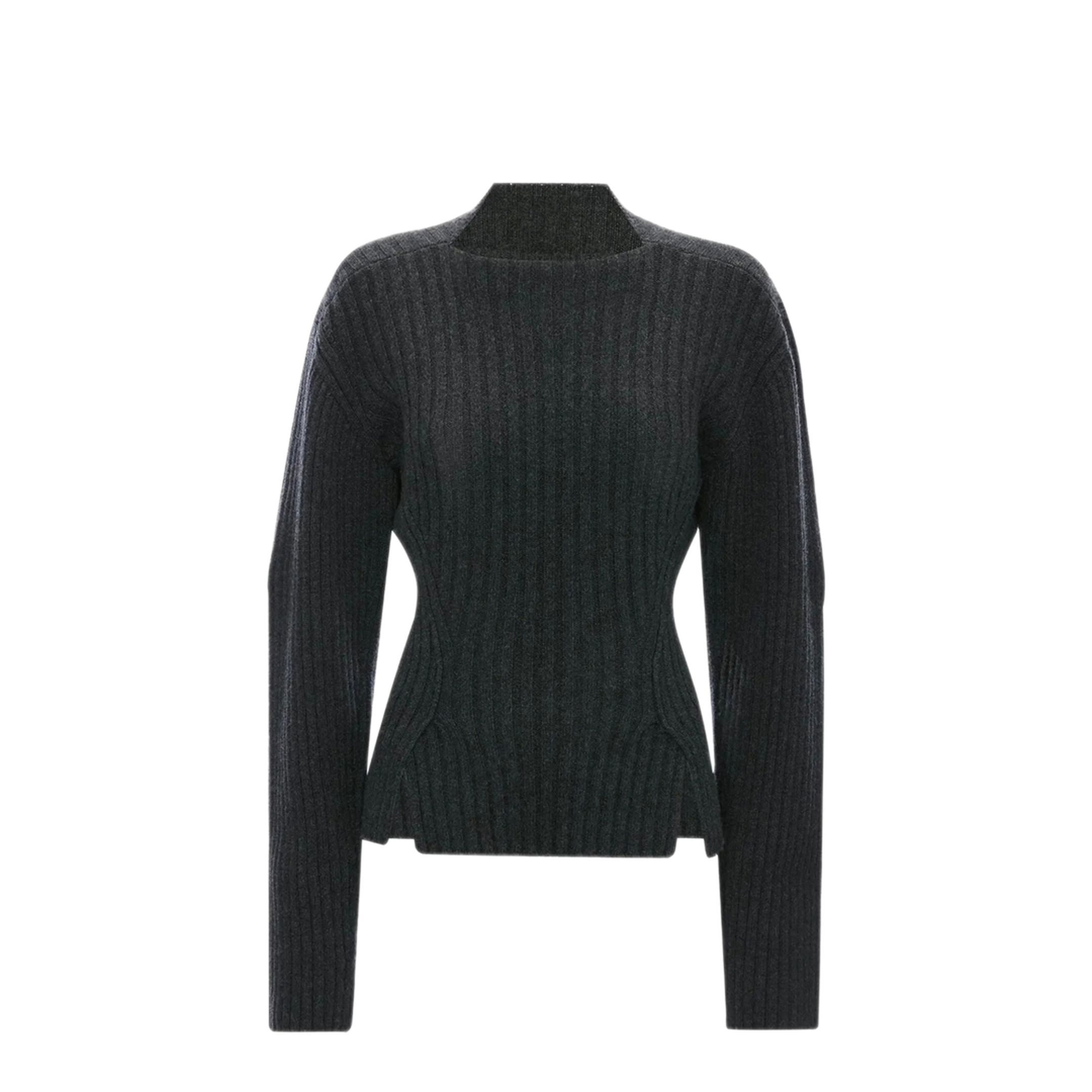 MAYFEYR - Victoria Beckham - Ribbed Jumper In Merino Wool - 1326KJU007314A