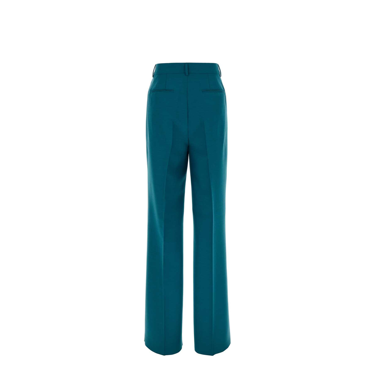 MAYFEYR - Max Mara - Petrol Blue Wool Blend Talco Pant - 2611131101600003