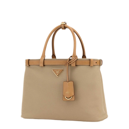 MAYFEYR - Prada - Beige Canvas Shopping Bag - 1BA417VOYM2FPVF0065