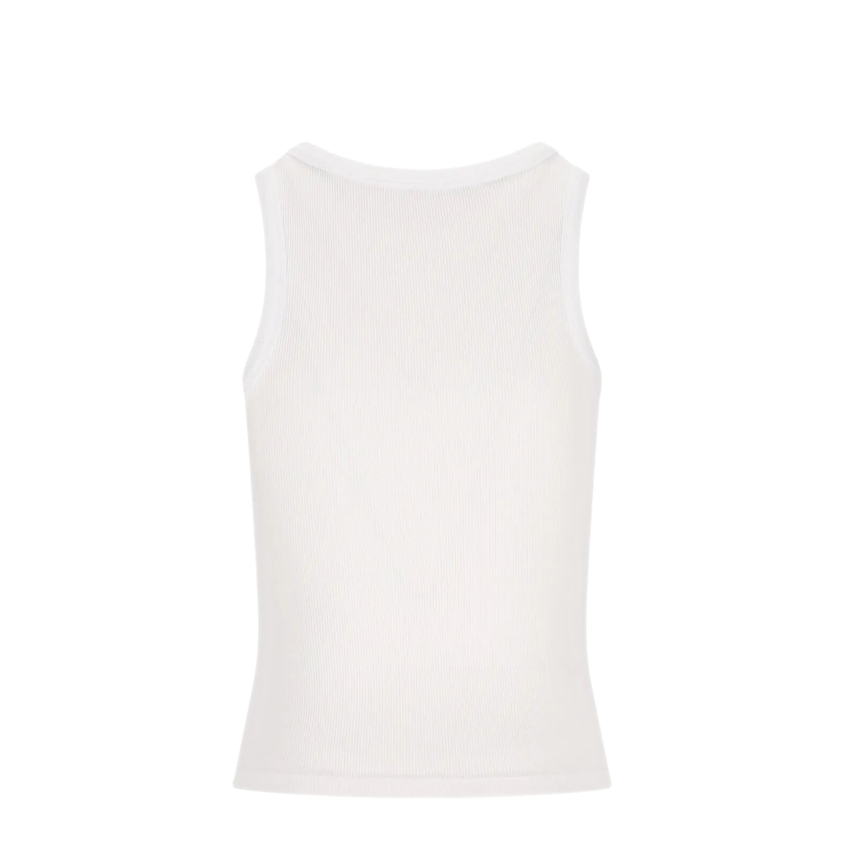 Logo Ribbed Tank Top