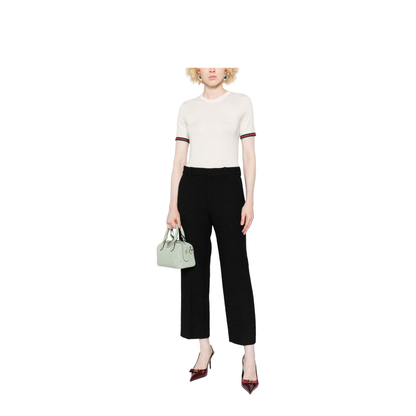 Extra Fine Cashmere Silk Top in White