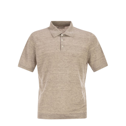 Linen Cotton Polo Shirt