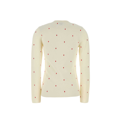 MAYFEYR - Bottega Veneta - Embroidered Cotton Blend Sweater - 824241V5BG09094