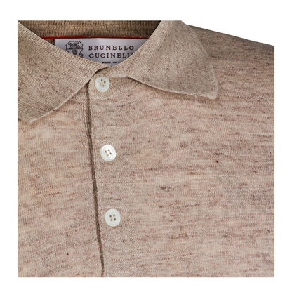 Linen Cotton Polo Shirt
