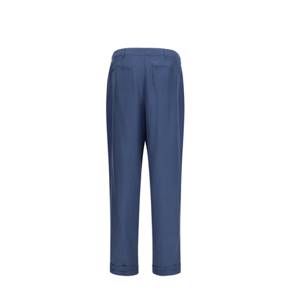MAYFEYR - Saint Laurent - Tailored Pants With Habutai Silk Belt - 862381Y6J78
