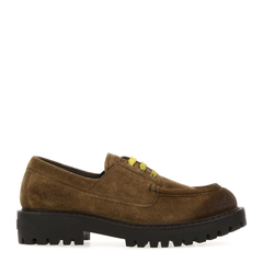 Brown Suede Loafers
