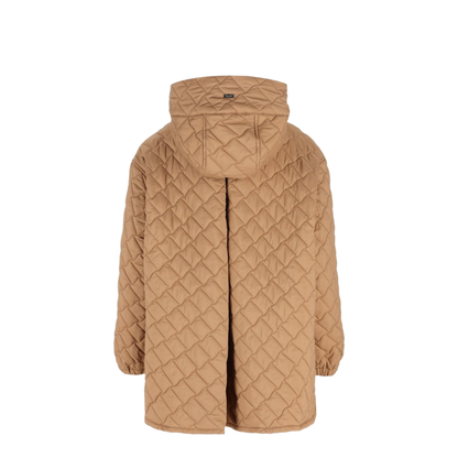 Quilted Jacket with Hood