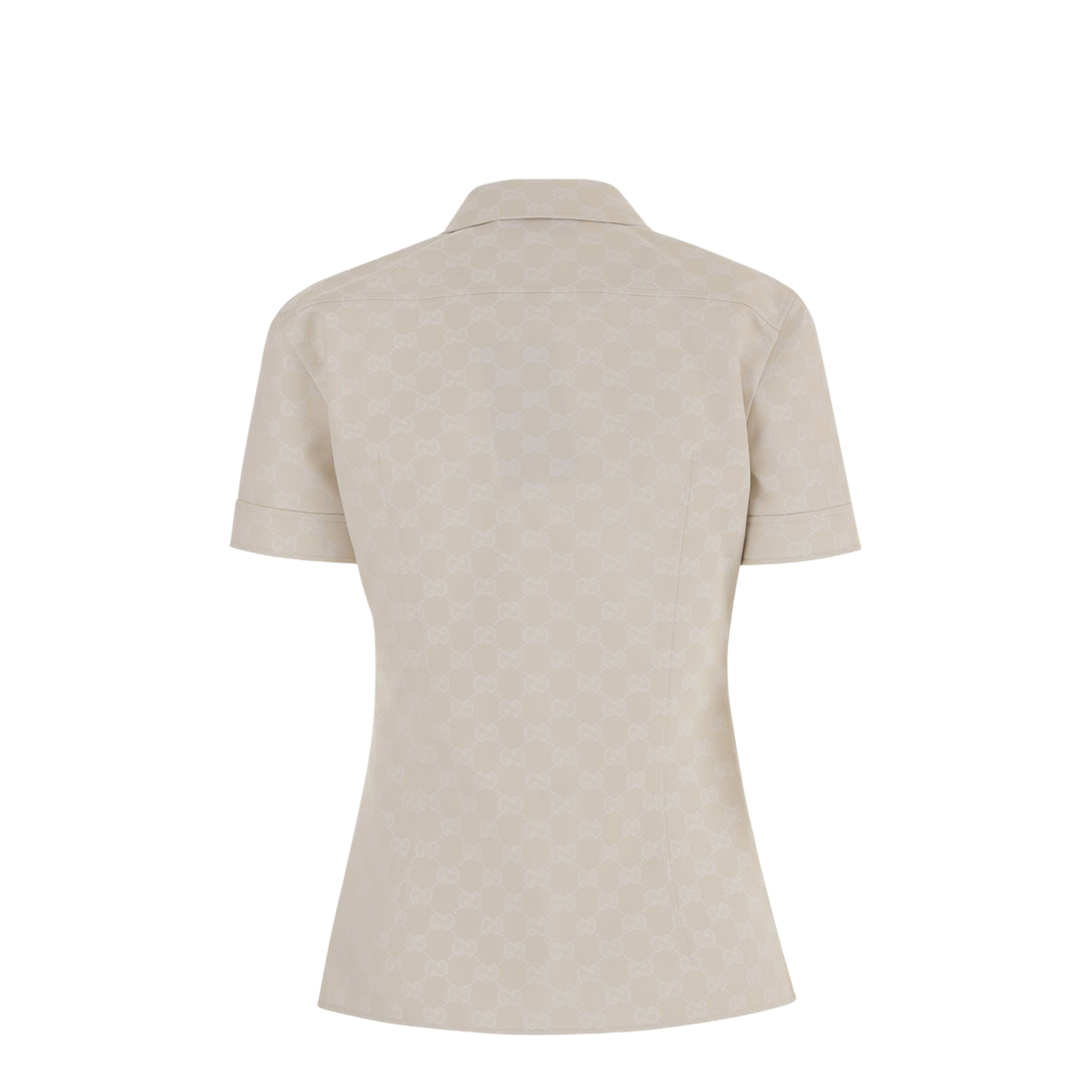 MAYFEYR - Gucci - Cotton Gabardine T-Shirt - 851932ZAQXT2304