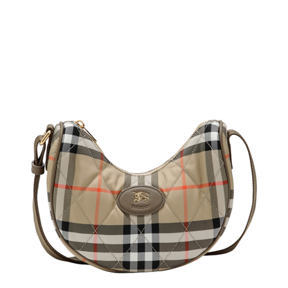MAYFEYR - Burberry - Horseshoe Quilted Nylon Crossbody Bag - 8122136168729B9368