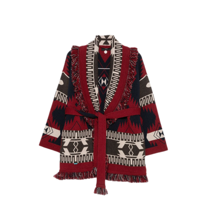 MAYFEYR - Alanui - Sweaters Bordeaux - LWHB064E26KNI0014625