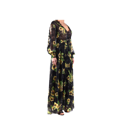 MAYFEYR - ERMANNO - Black Dresses - D44EQ049EC9EC9MF338