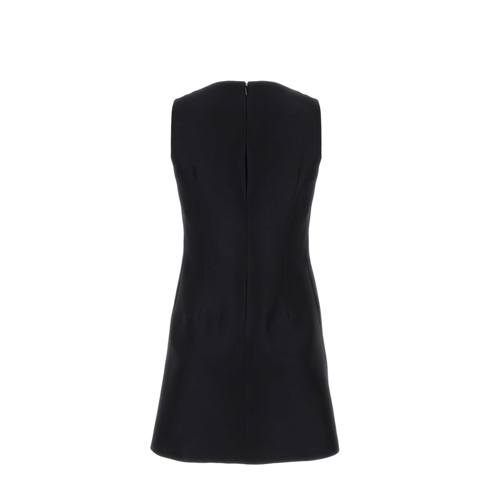 Wool And Silk Mini Dress