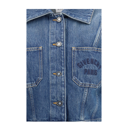 MAYFEYR - Givenchy - Denim Crop Jacket - BW00UC517B