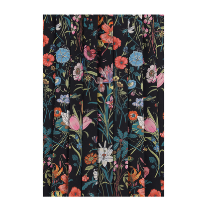 MAYFEYR - Gucci - Flora Printed Silk Midi Skirt - 865115ZAU22