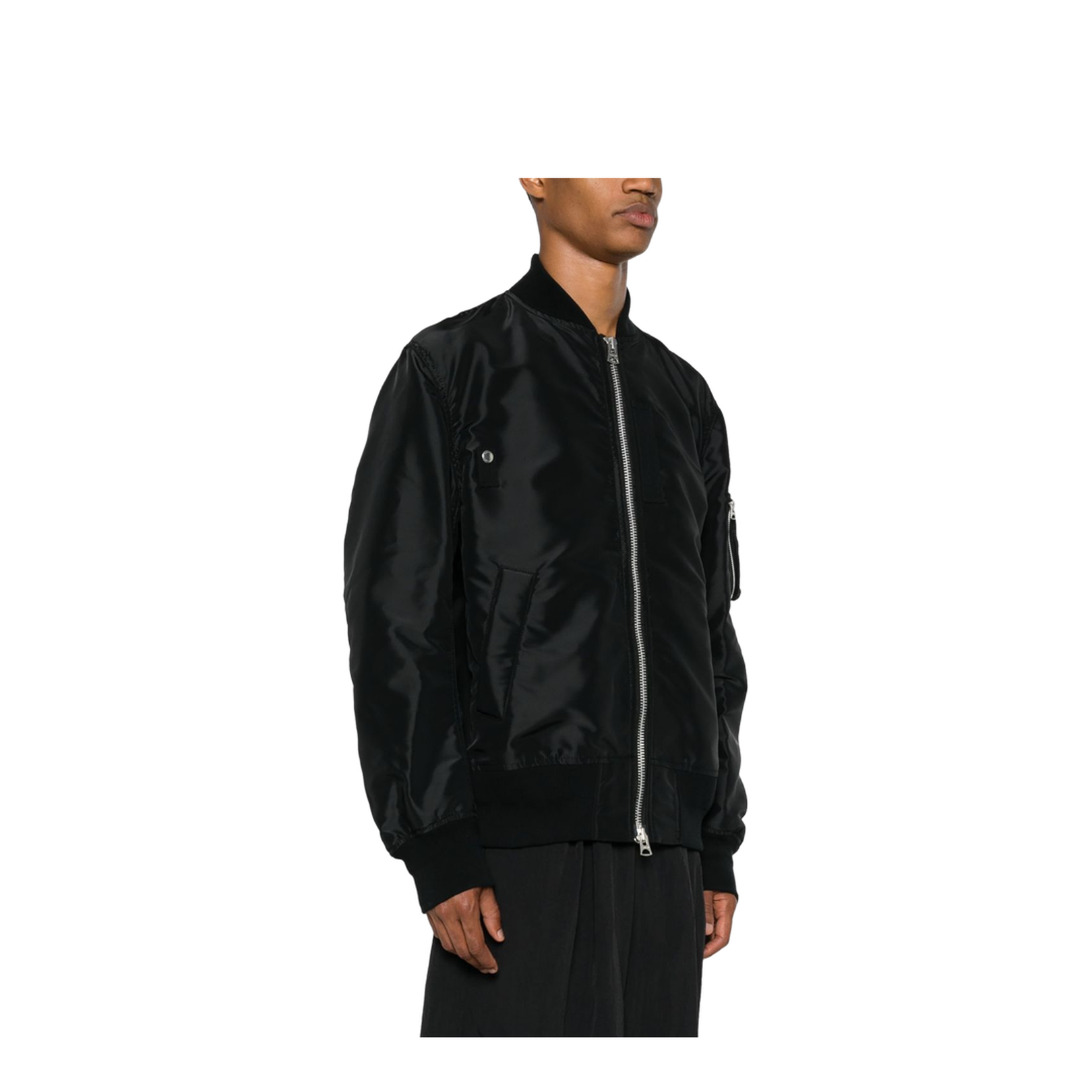Nylon Bomber Jacket