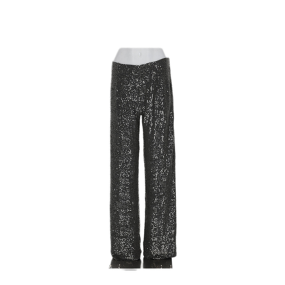 MAYFEYR - Parosh - Straight Trousers With Sequins - D230733GONG25020