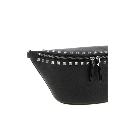 Rockstud Grenade Calf Leather Fanny Pack