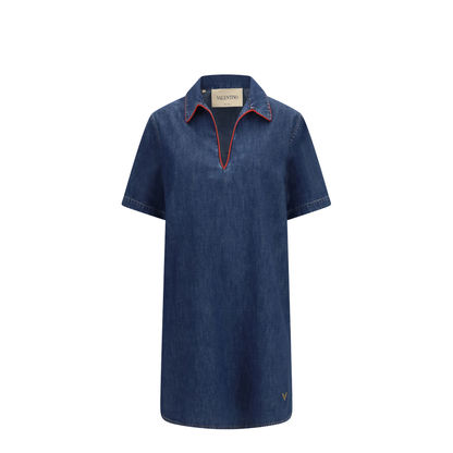 MAYFEYR - Valentino - Chambray Denim Dress - 9B3DA13B9YA